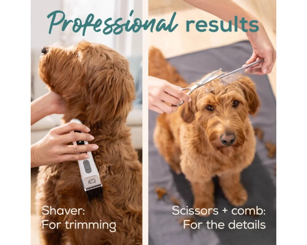 Тример Beurer PP 110 Fluffy Professional grooming for dogs and cats;individually adjustable cutting lengths and extra-long battery life;Quiet motor;Wide stainless steel blade 7
