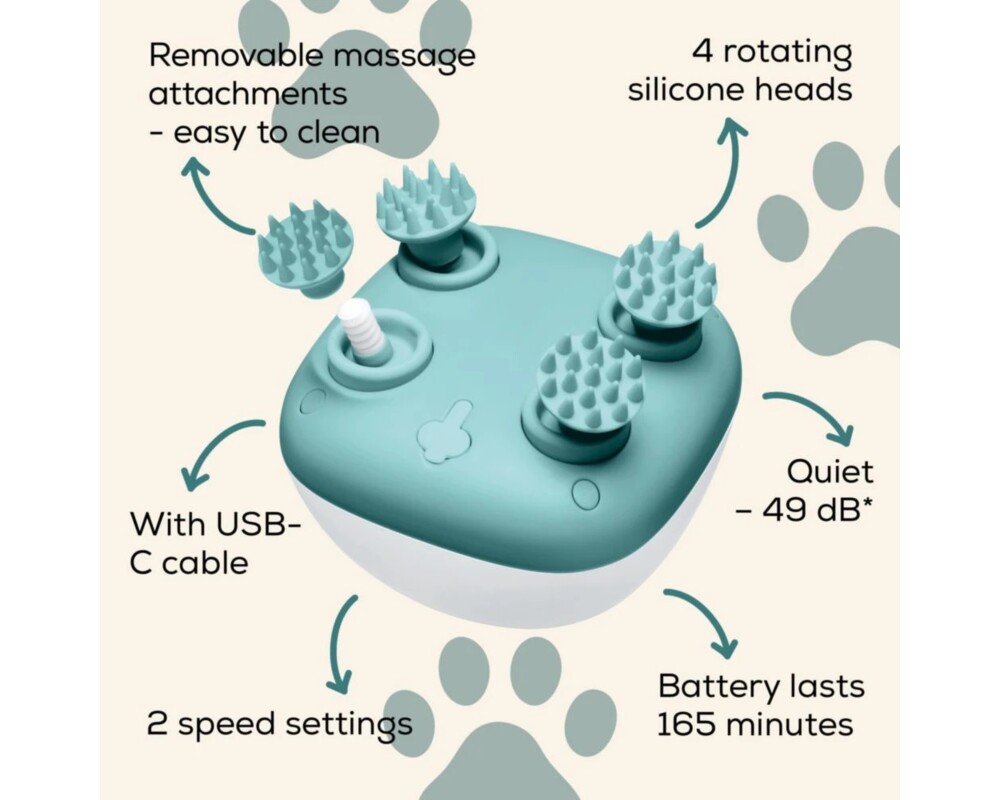 Масажор Beurer PP 410 Buddy Massager; Gentle kneading massage - specially developed for pets;Safe to use;Particularly quiet 2