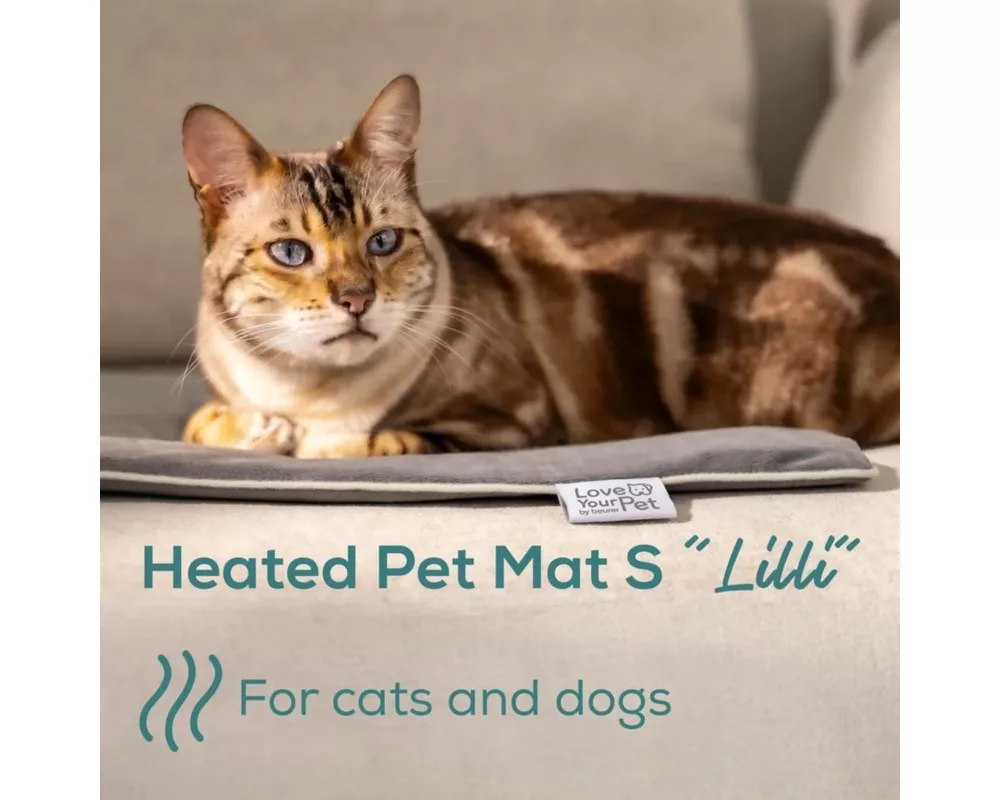 Термоподложка Beurer PP 210 Lilli Small heating mat for dogs and cats; Proven safety; Integrated bite protection on the power cable&protected heating element; Machine-washable cover and waterproof heating element 2