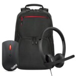 <span>Слушалки</span> Lenovo USB-A Wired Stereo Headset Gen 2 + Lenovo ThinkPad Bluetooth Silent Mouse + Lenovo ThinkPad Essential 15.6-inch Backpack (Eco) <span class='catalog-num-in-name'>4XD1P83425_4Y50X88822_4X41C12468</span> - 