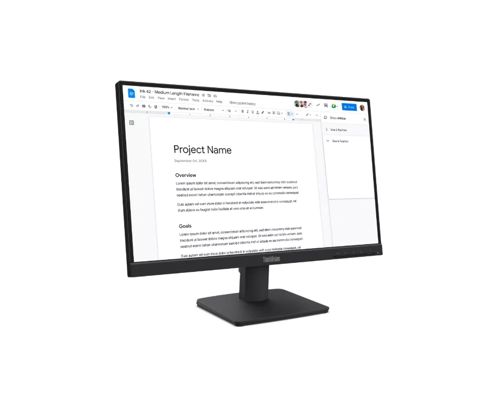 Монитор Lenovo 21.5" ThinkVision S22-4e 3