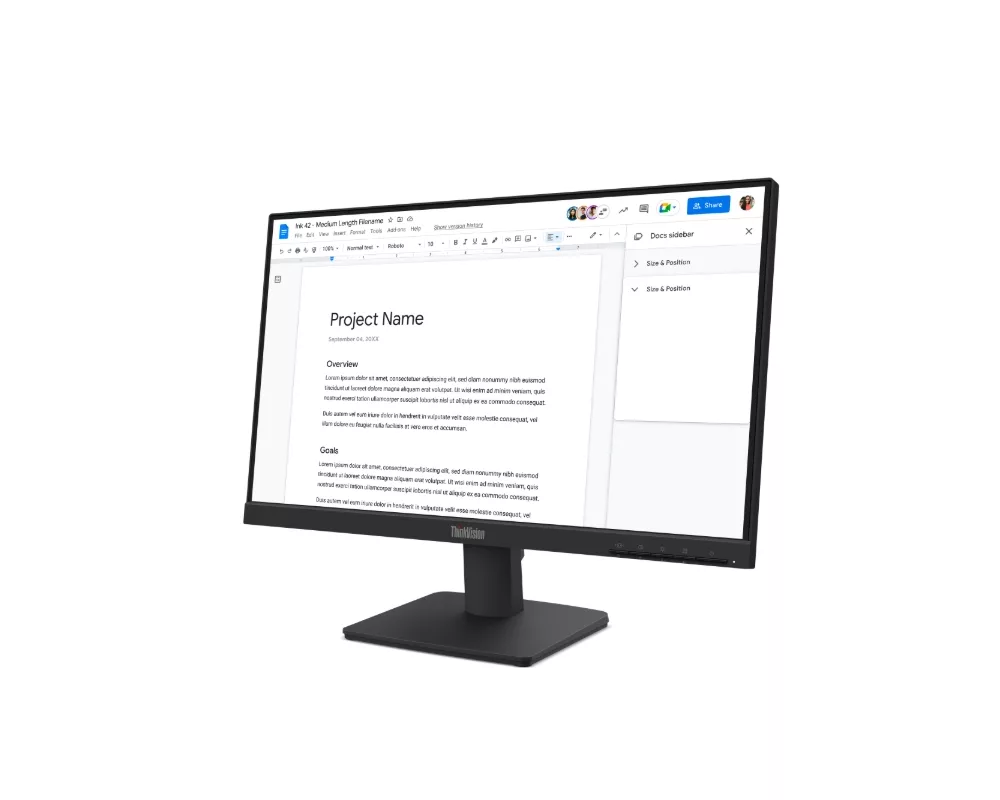 Монитор Lenovo 21.5" ThinkVision S22-4e 2