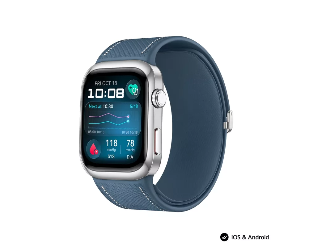 Smart часовник Huawei Watch D2 Luca-B29 Blue + Huawei FreeBuds SE 3 ULC-CT020 Black 4