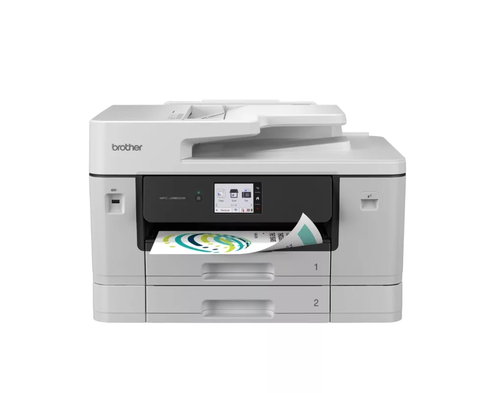 Мултифункционално у-во BROTHER 3960DW all-in-one A3 wireless inkjet printer​ 30ppm 2