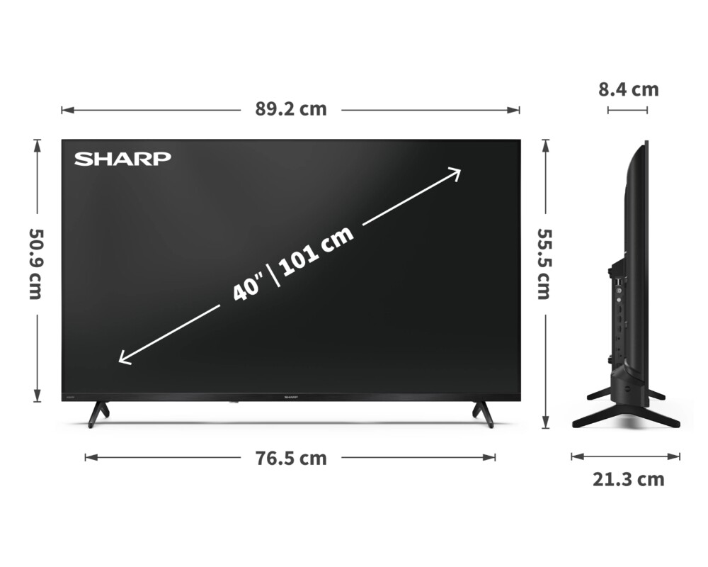 Телевизор Sharp 40HF2265E 8