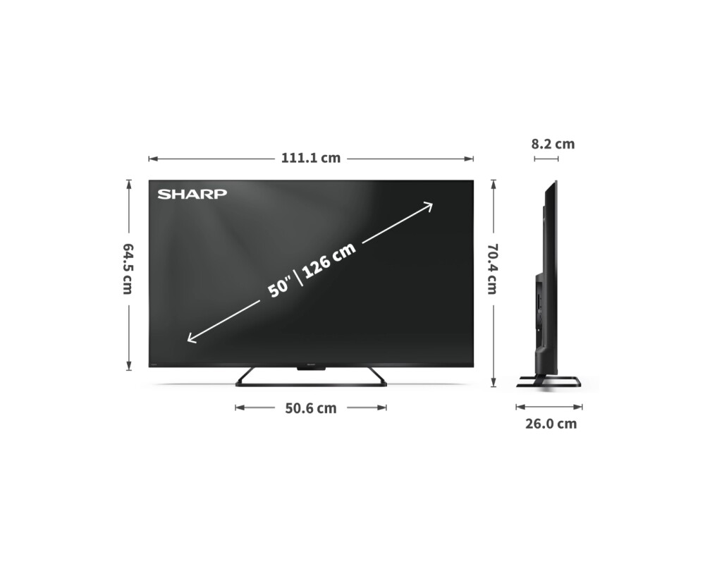 Телевизор Sharp 50HR7265E 8