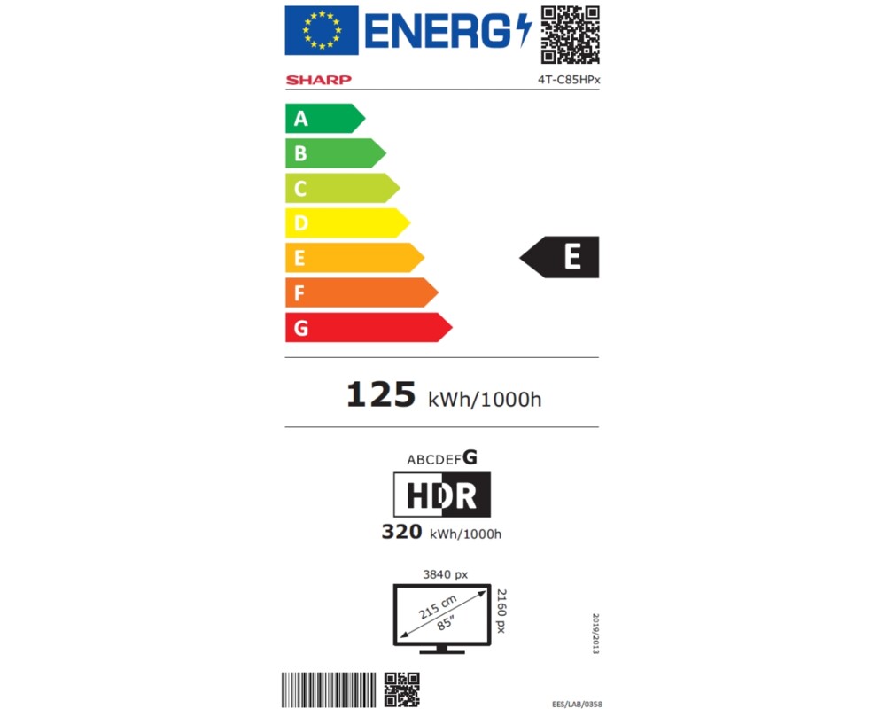 Телевизор Sharp 85HP5265E 10