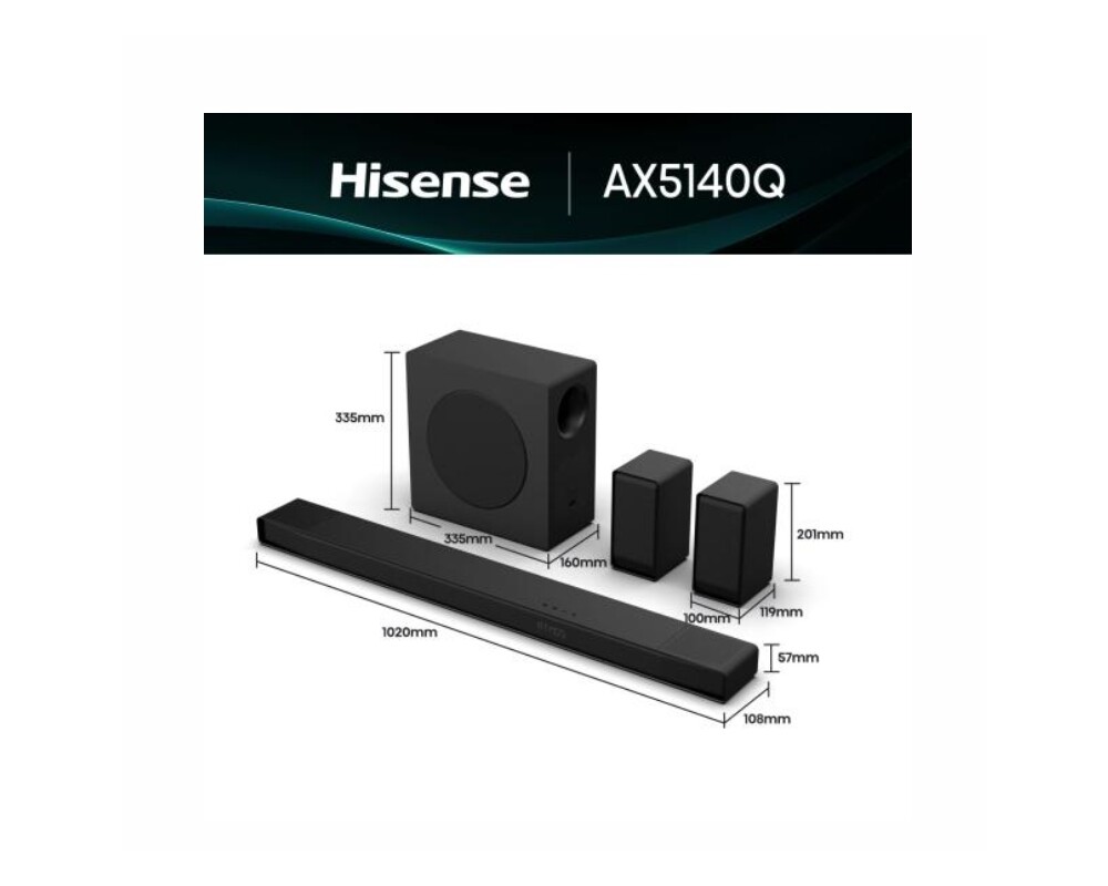 Аудио система Hisense AX5140Q 2