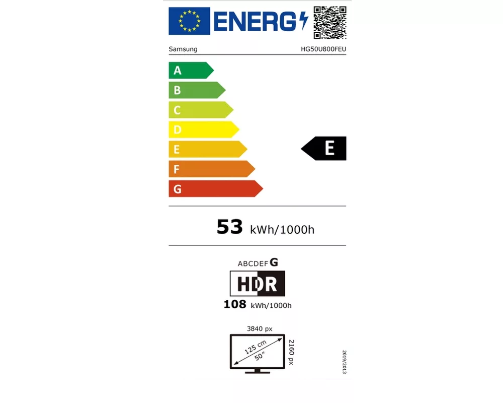 Телевизор Samsung 50" HG50U800 Hotel TV 4K UHD LED SMART Black 6