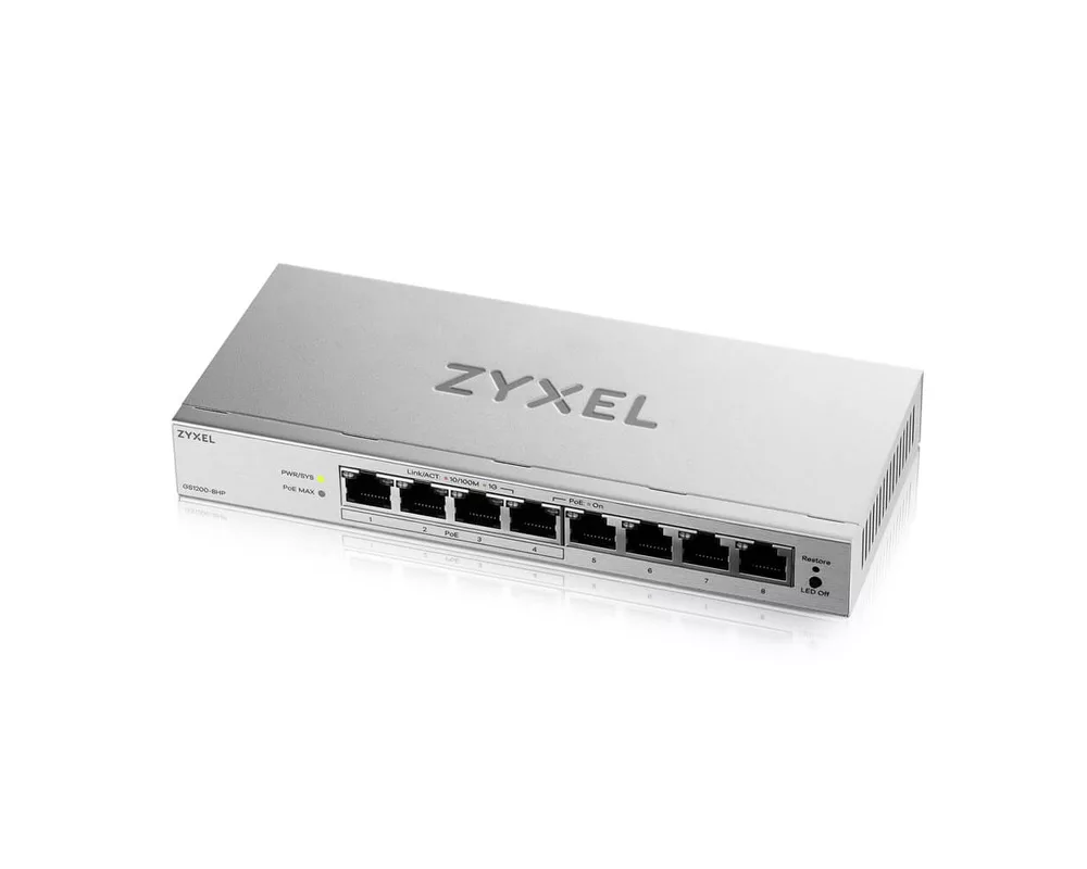 Switch (Комутатор) ZyXEL GS1200-8HP v3 3