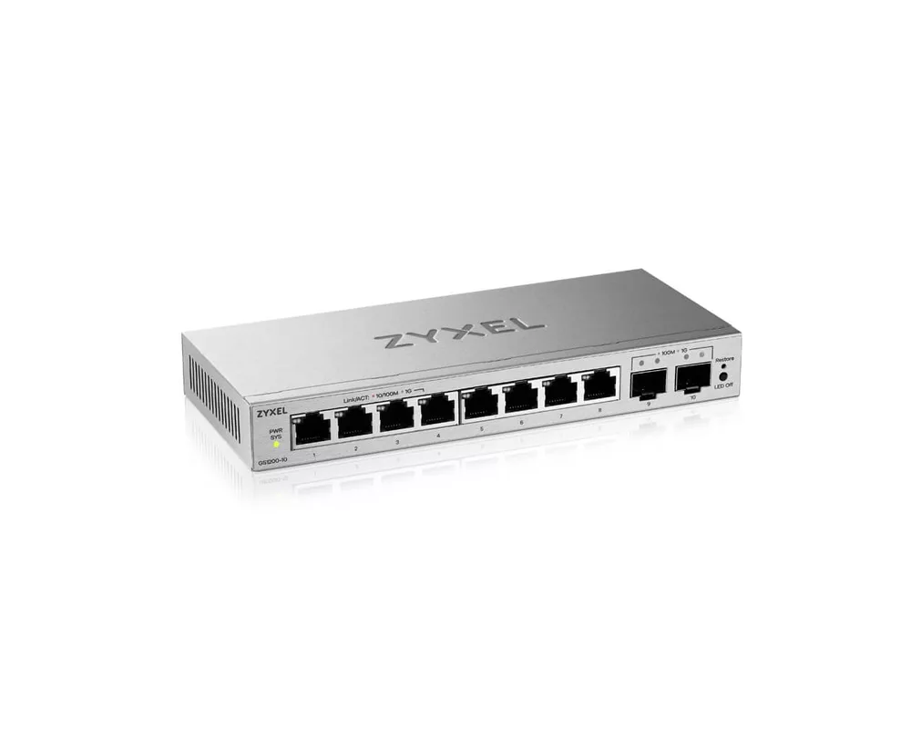 Switch (Комутатор) ZyXEL GS1200-10 v3 2