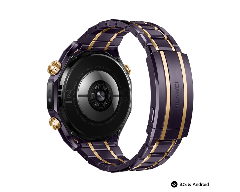 Smart часовник Huawei  Watch Ultimate Design Royal Gold 4