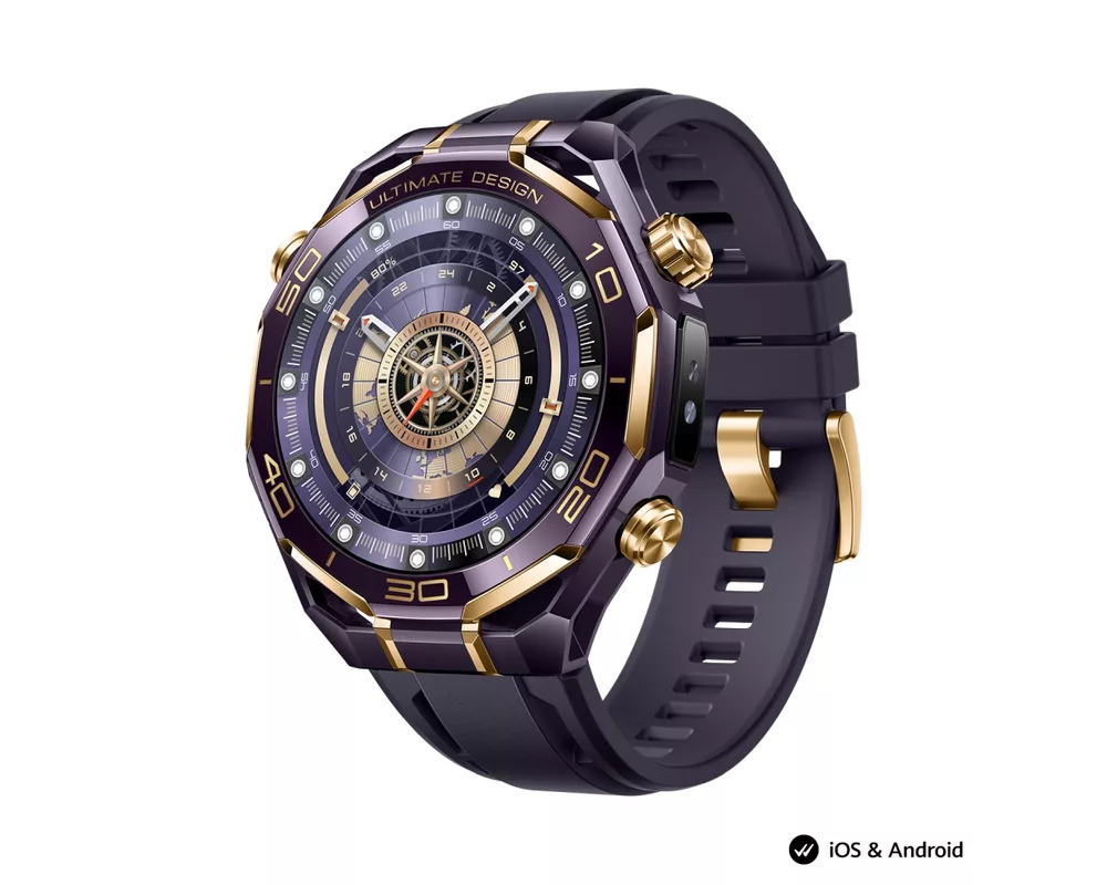 Smart часовник Huawei  Watch Ultimate Design Royal Gold 2