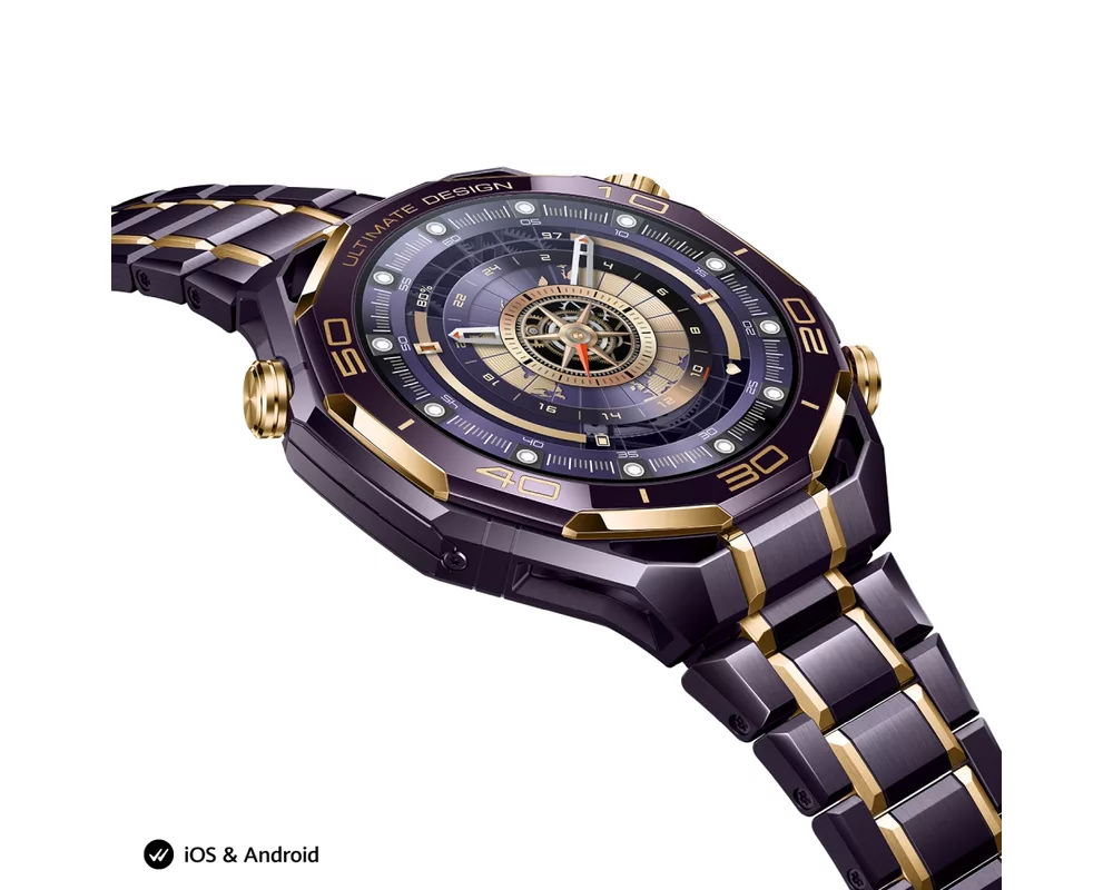 Smart часовник Huawei  Watch Ultimate Design Royal Gold 10
