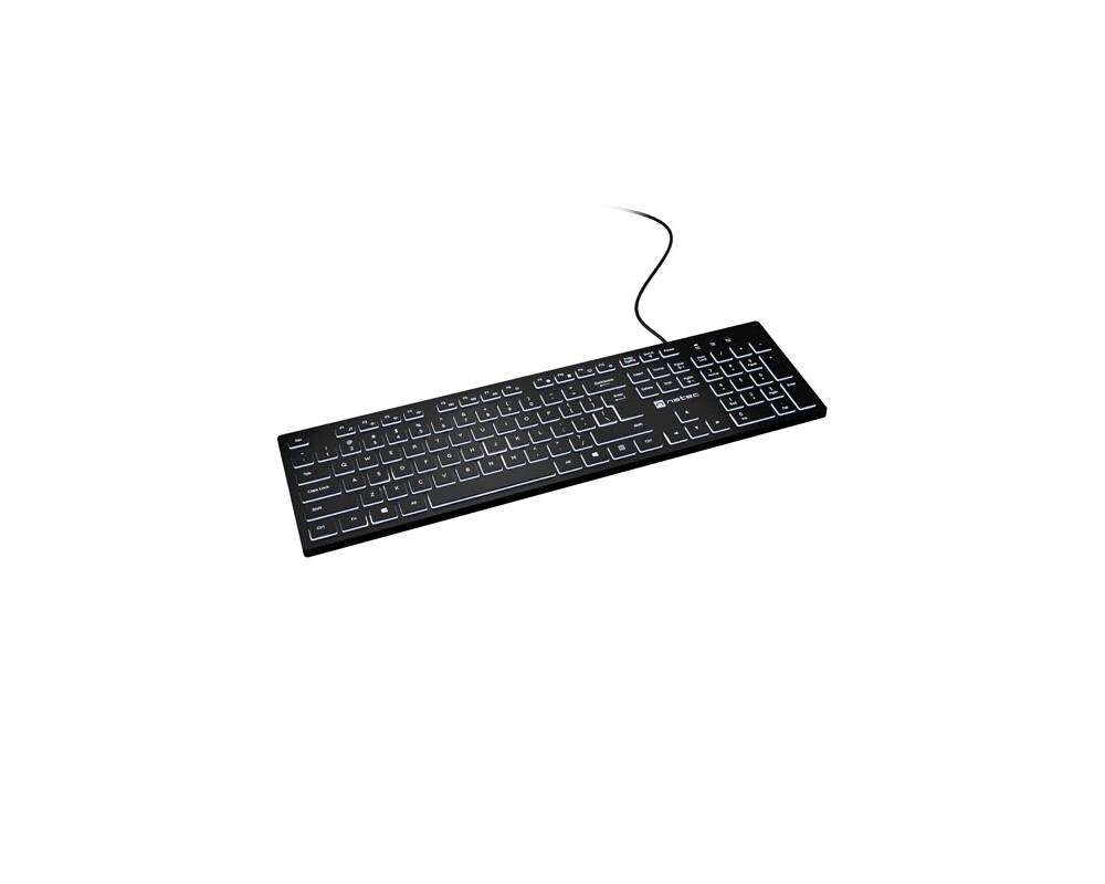 Клавиатура Natec Keyboard Herring Glow US 3