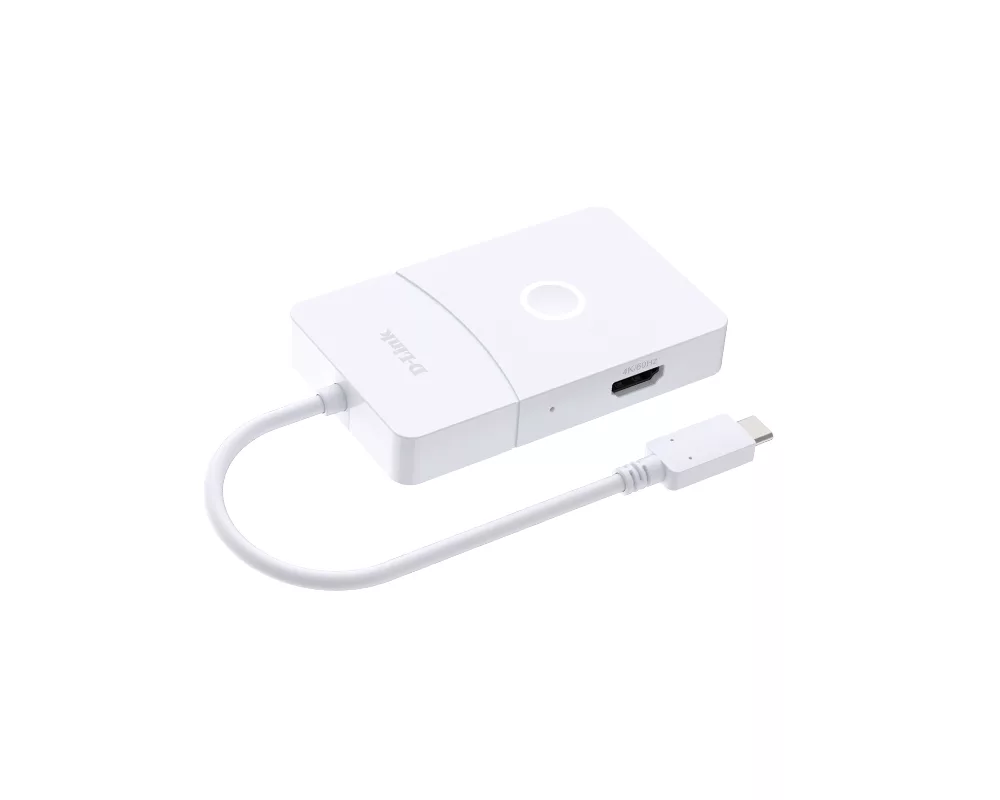 USB хъб D-Link 5-in-1 USB-C Hub with Wireless HDMI 4