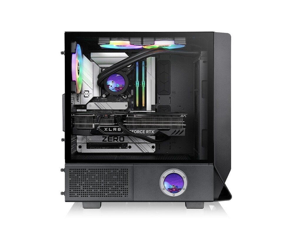 Кутия Thermaltake Ceres 350 Black + Thermaltake Toughpower GF A3 1050W 3