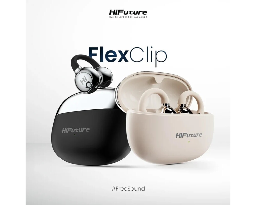 Слушалки HiFuture FlexClip Black 5