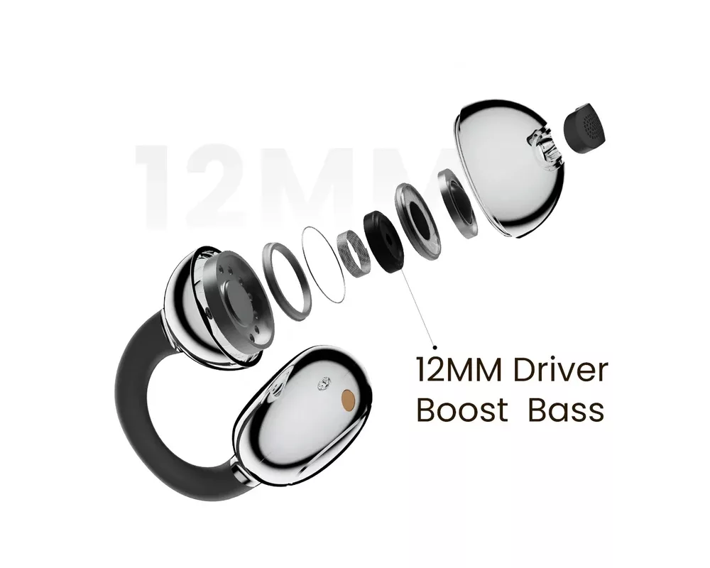 Слушалки HiFuture FlexClip Black 3