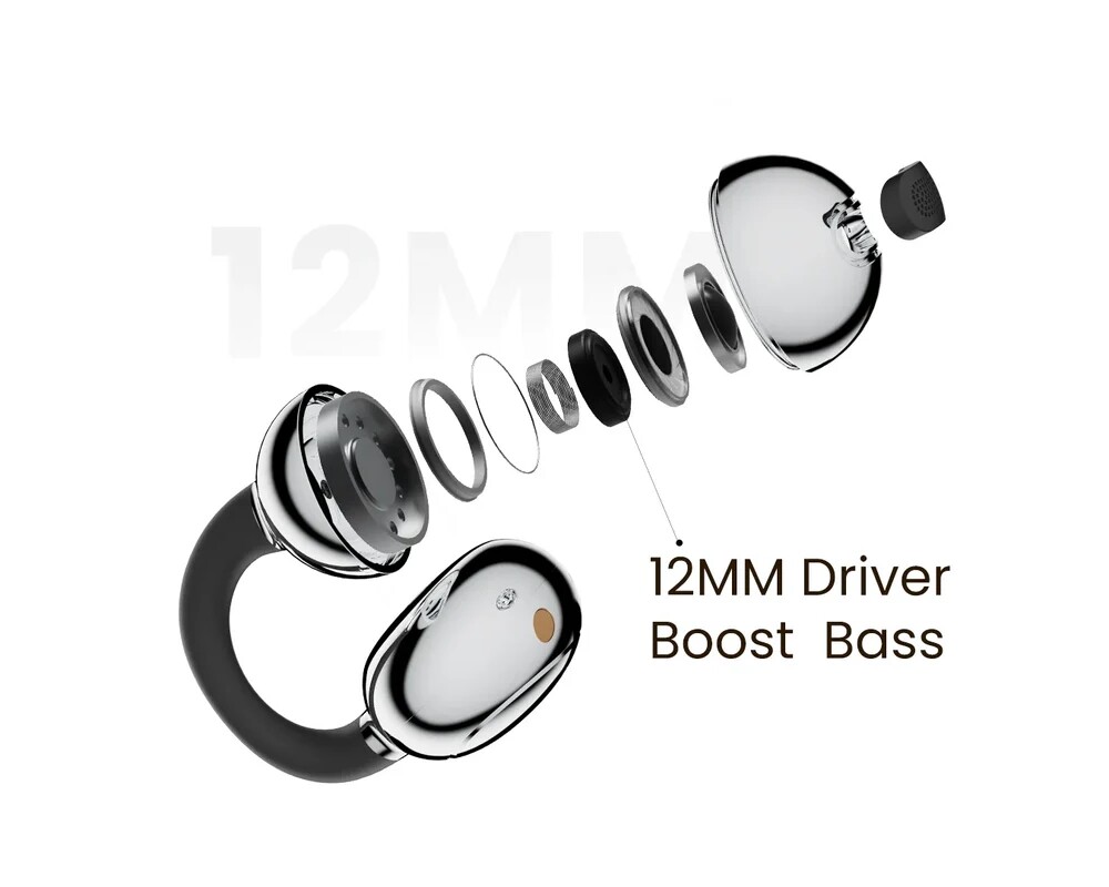 Слушалки HiFuture FlexClip Black 3