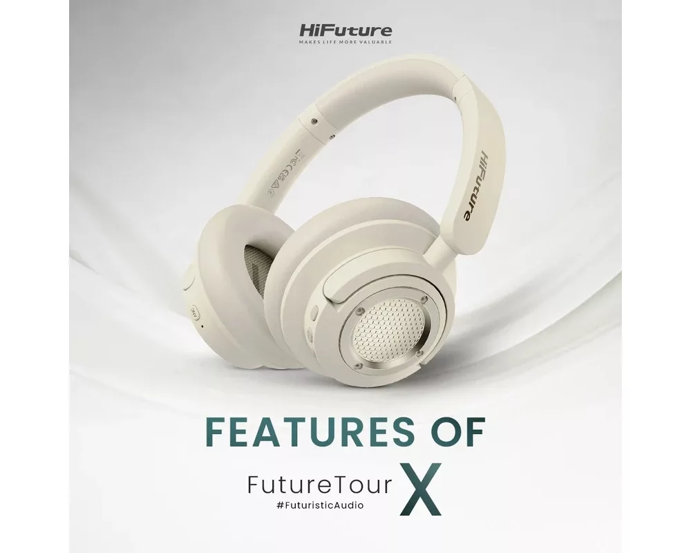 Слушалки HiFuture FutureTour X Champagne Gold 2