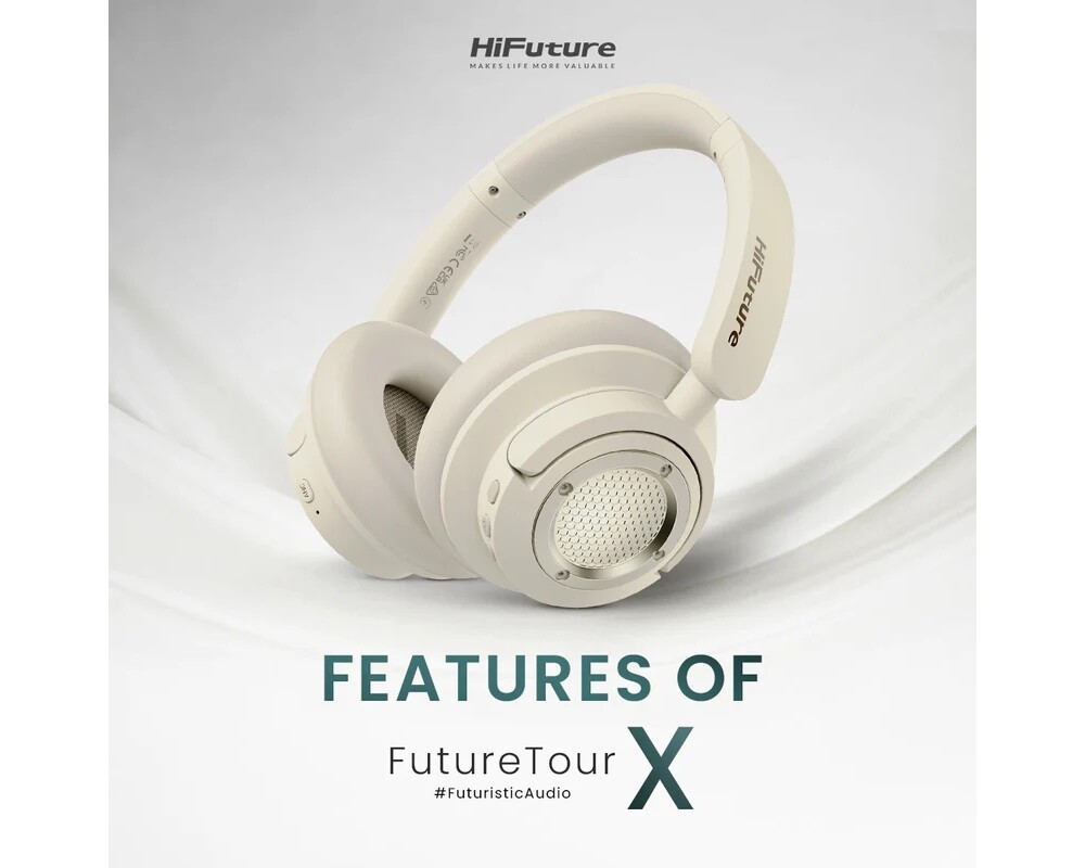 Слушалки HiFuture FutureTour X Champagne Gold 2