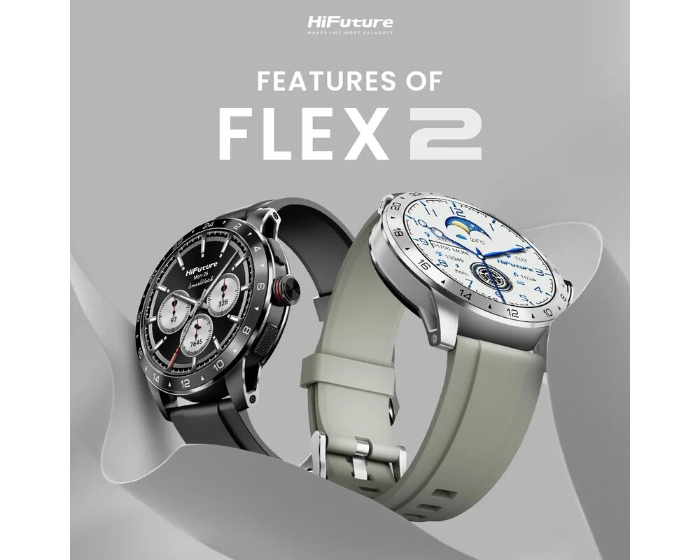 Smart часовник HiFuture Flex 2 Silver 2