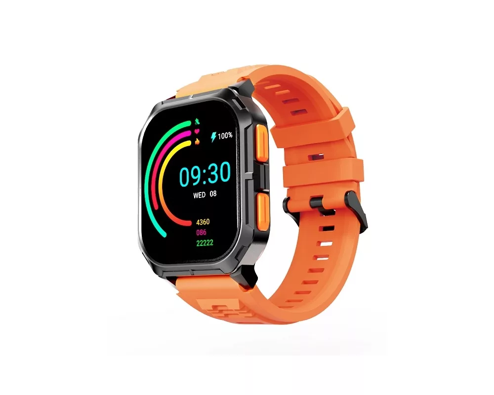 Smart часовник HiFuture Ultra 3 Black Orange 2