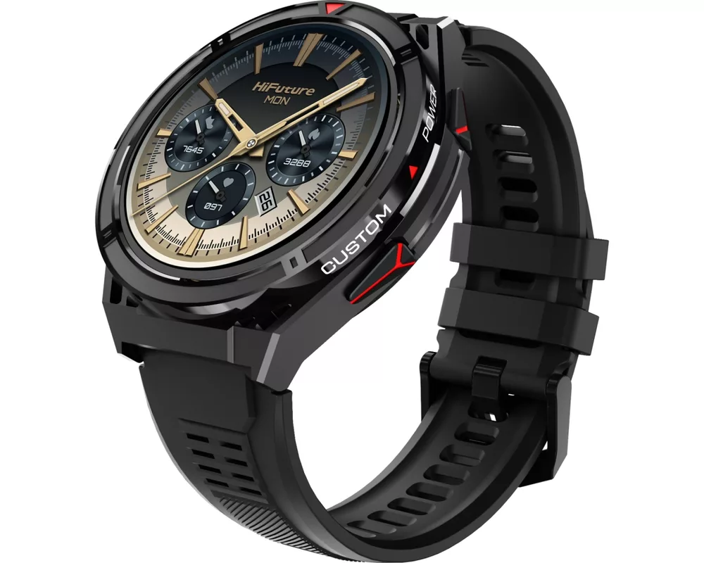 Smart часовник HiFuture Active Black Red 2