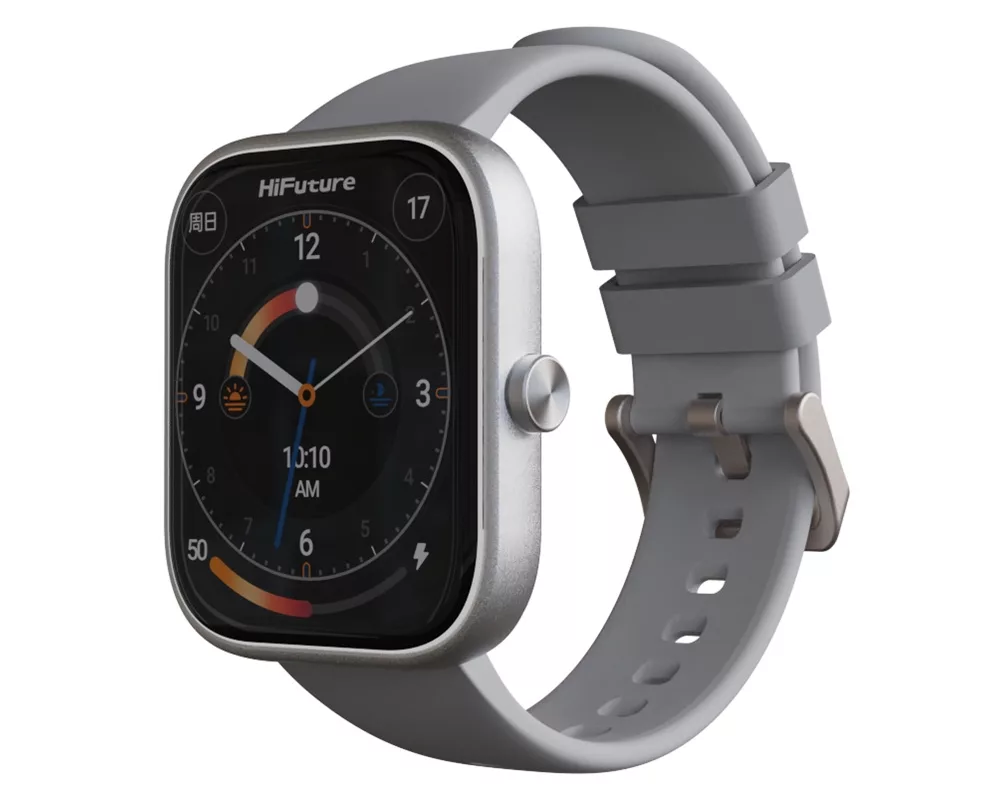 Smart часовник HiFuture Lume Silver Grey 2