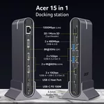 <span>Докинг станция</span> Acer Type C Universal docking station 15in1 <span class='catalog-num-in-name'>HP.DSCAB.022</span> - 