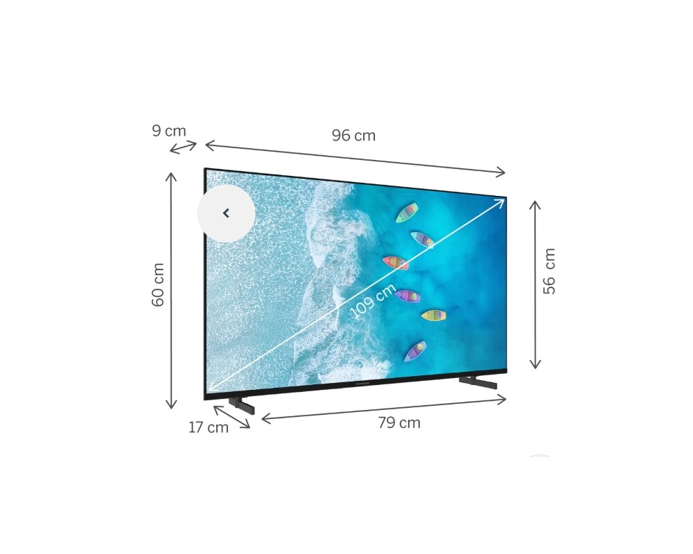 Телевизор Thomson 43" UHD Google TV; 3840 x 2160 (4K UHD) 3