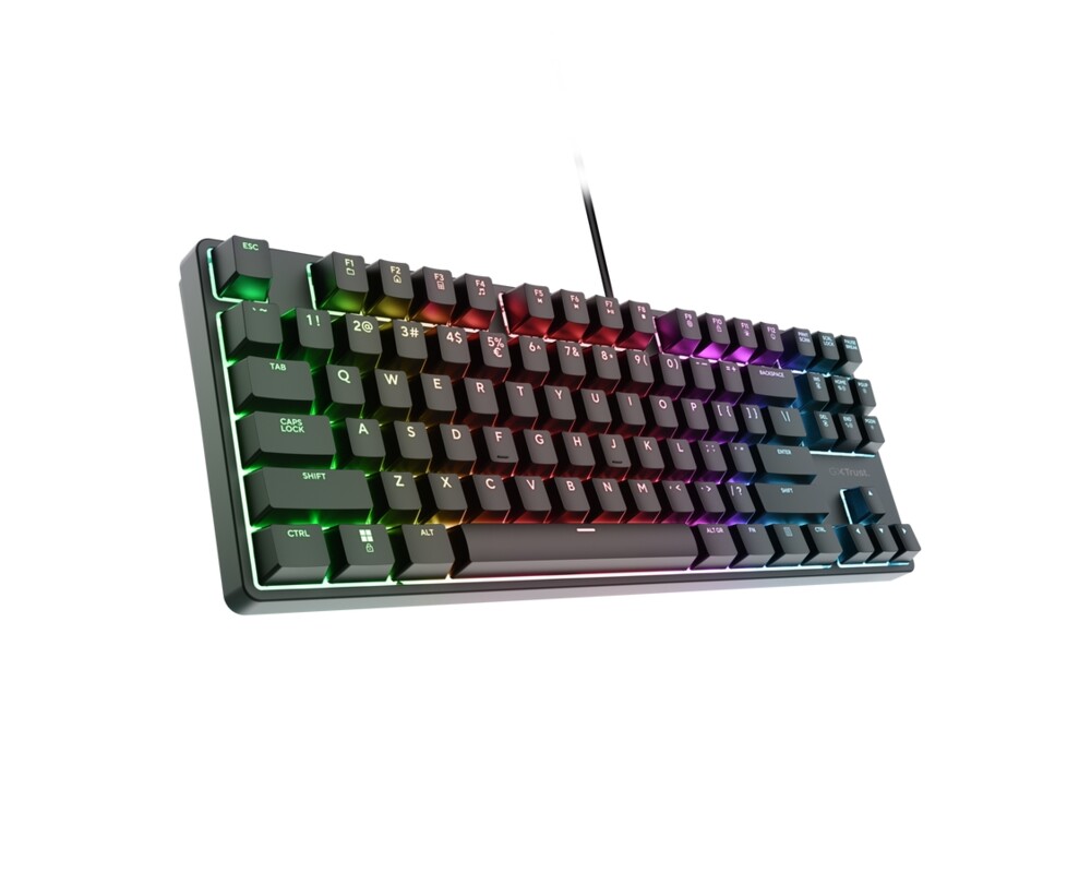 Клавиатура Trust GXT864 Cada TKL 3