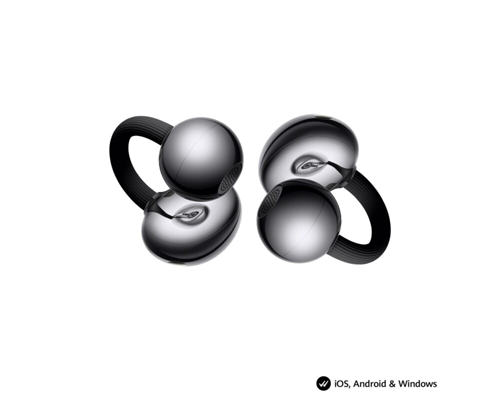 Слушалки Huawei FreeClip 2 Robin-T10 Black 3