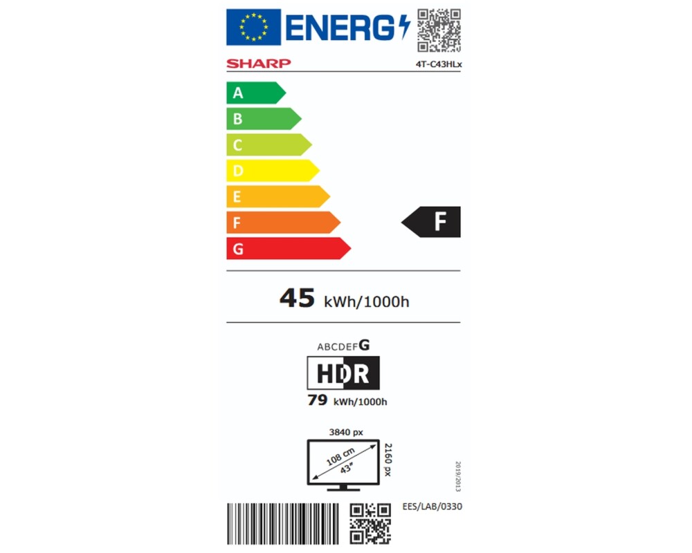 Телевизор Sharp 43HL4265E 8