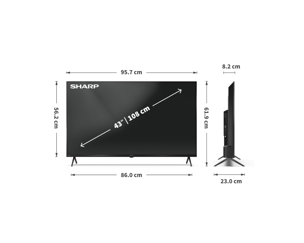 Телевизор Sharp 43HL4265E 7