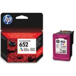 <span>Мастило</span> HP 652 Tri-colour Ink Cartridge <span class='catalog-num-in-name'>F6V24AE</span> - 