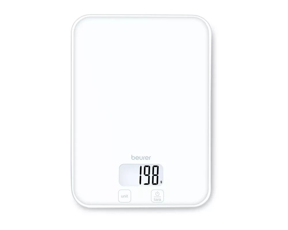 Смарт кантар Beurer KS 19 Pure White kitchen scale; 5 kg / 1 g 2