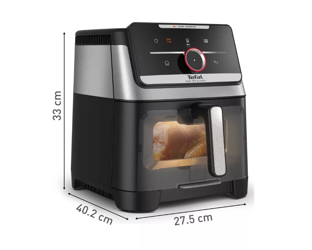 Уред за здравословно готвене Tefal EY876DE1 fry easy fry silence xxl vision 3