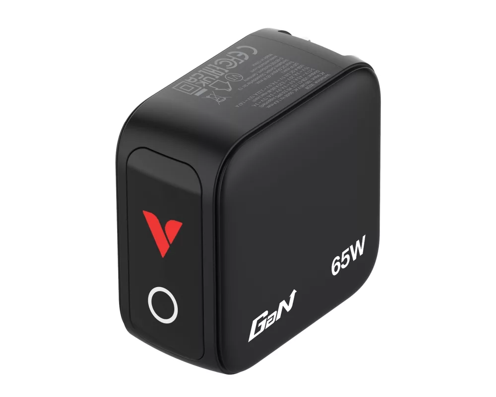 Зарядно Verbatim Mini GaN Charger 65W with Display 7