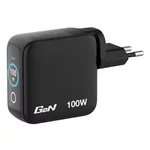 <span>Зарядно</span> Verbatim Mini GaN Charger 100W with Display <span class='catalog-num-in-name'>30239</span> - 