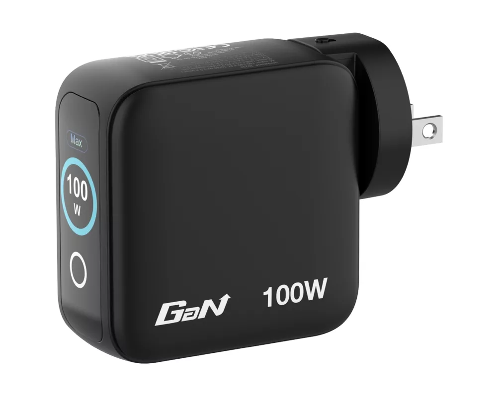 Зарядно Verbatim Mini GaN Charger 100W with Display 8