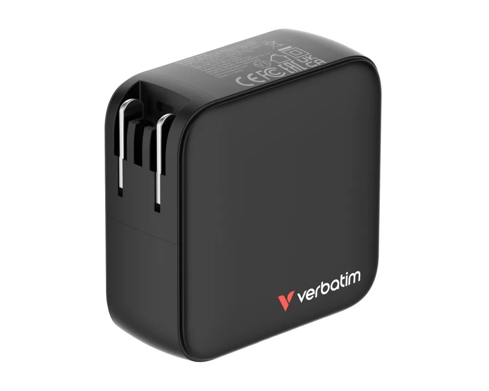 Зарядно Verbatim Mini GaN Charger 100W with Display 11