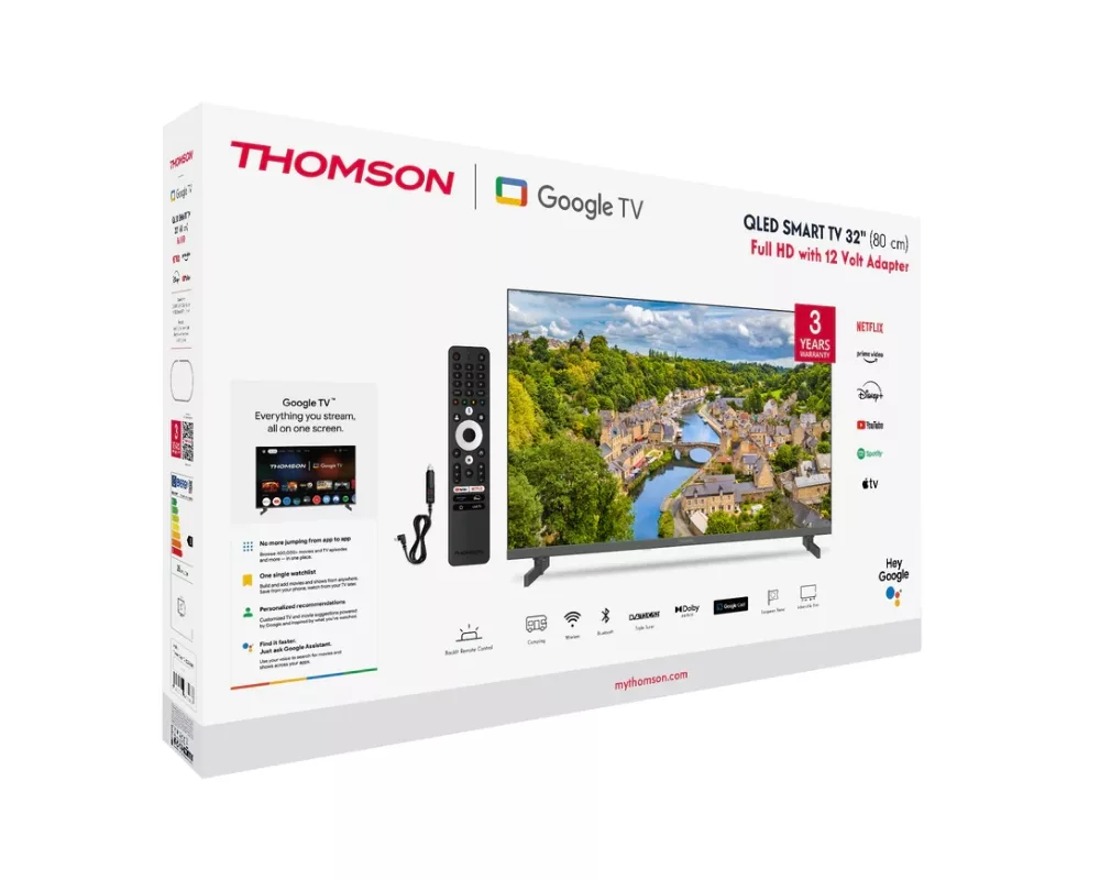 Телевизор Thomson FHD TV 32"; Google TV; 1920 x 1080 (FHD) 4