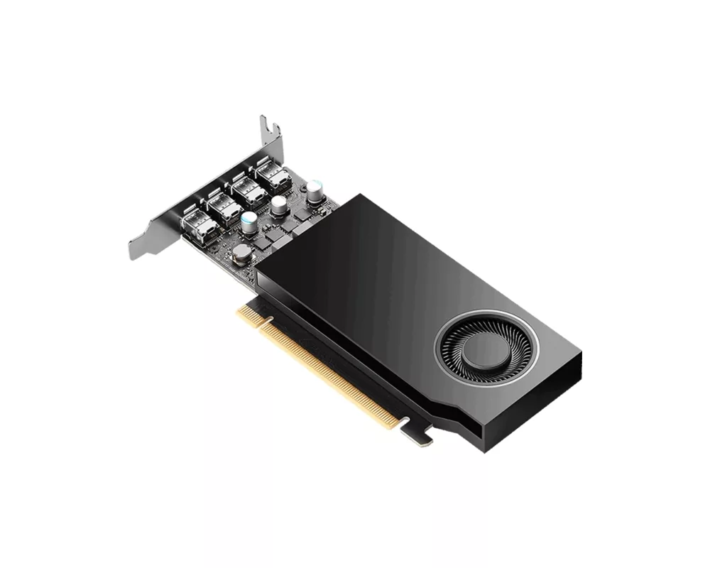 Видеокарта Dell NVIDIA RTX A400 4 GB GDDR6 half height PCIe 4.0x8 4 mDP Graphics Card 3