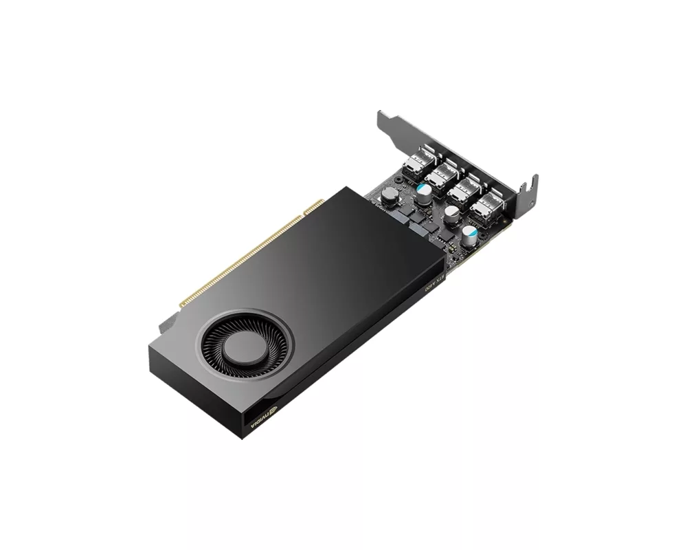 Видеокарта Dell NVIDIA RTX A400 4 GB GDDR6 half height PCIe 4.0x8 4 mDP Graphics Card 4
