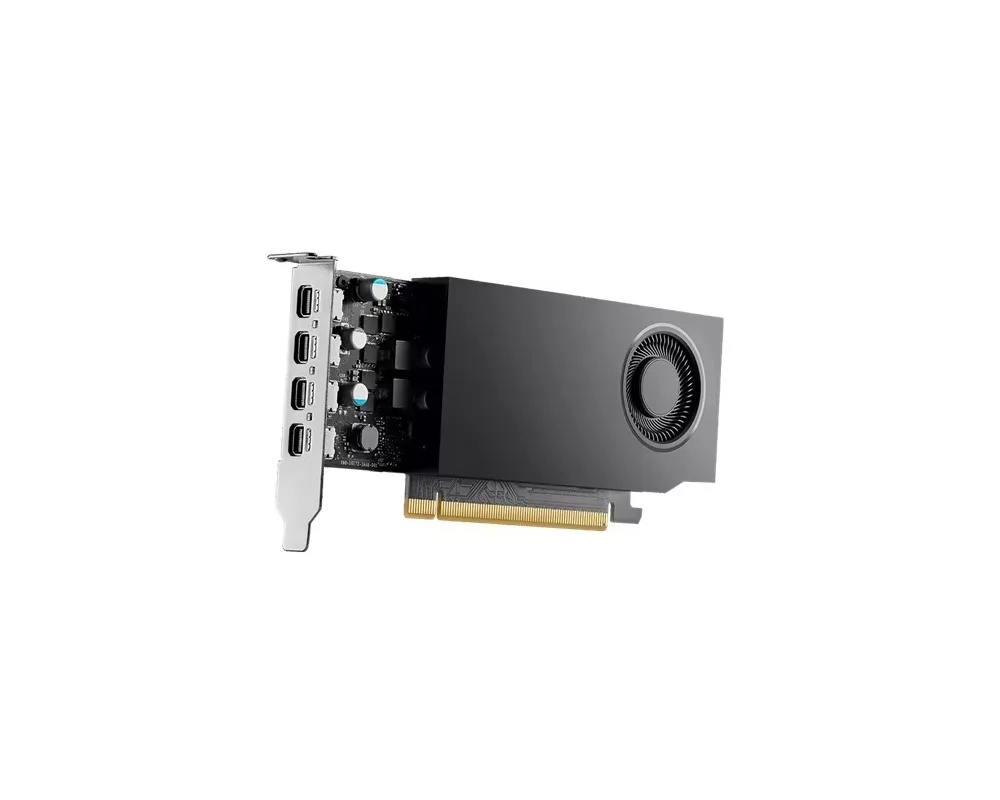 Видеокарта Dell NVIDIA RTX A1000 8 GB GDDR6 full height PCIe 4.0x8 4 mDP Graphics Card 2