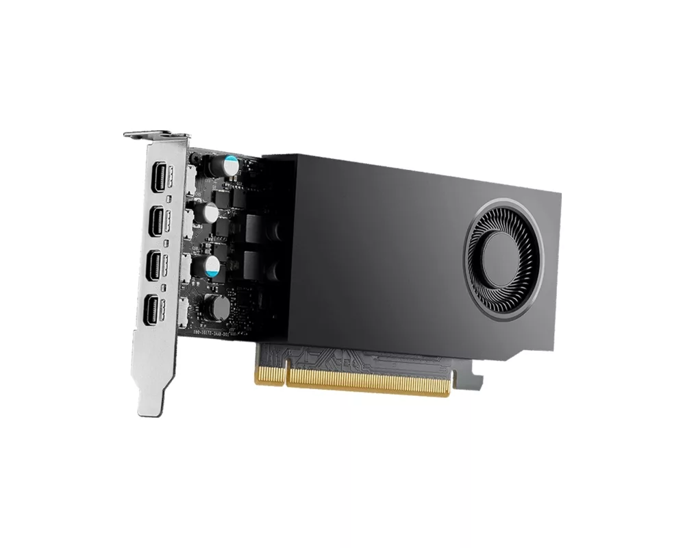 Видеокарта Dell NVIDIA RTX A400 4 GB GDDR6 full height PCIe 4.0x8 4 mDP Graphics Card 4