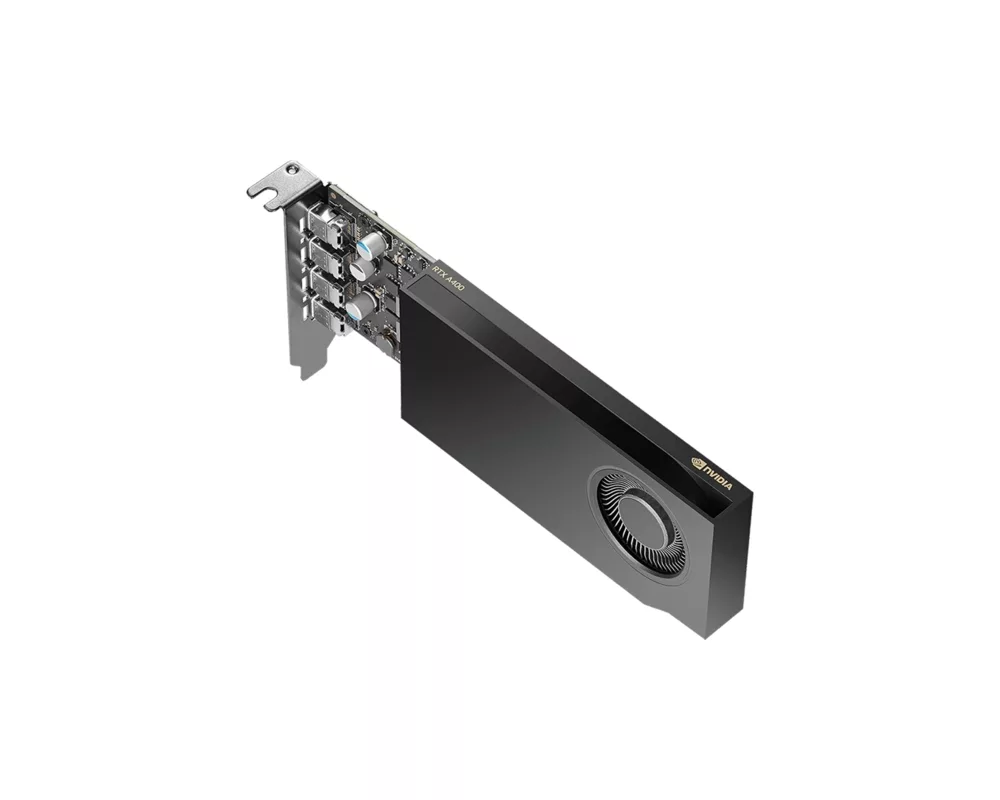 Видеокарта Dell NVIDIA RTX A400 4 GB GDDR6 full height PCIe 4.0x8 4 mDP Graphics Card 7