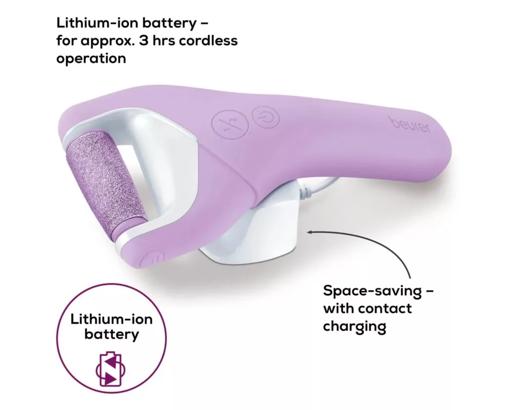 Уред за маникюр и педикюр Beurer MP 59 Hornhautentferner Wet & Dry / Callus remover Wet & Dry  6